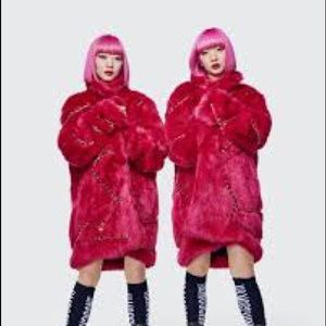 H&Moschino Pink Fur Jacket ❤️